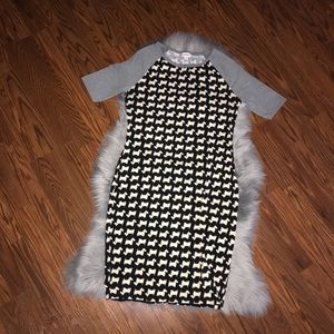 Lularoe Scottie Dog Julia Dress